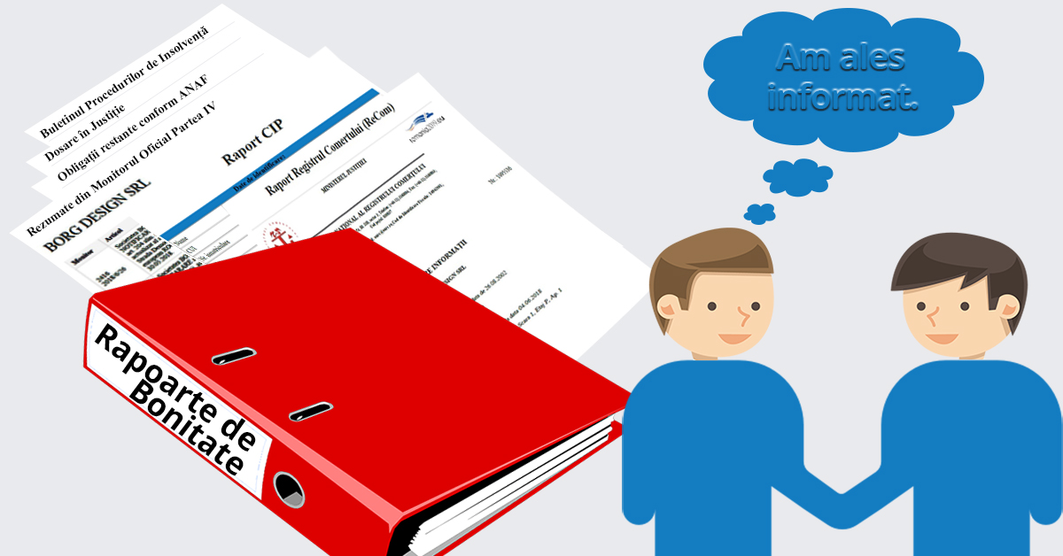 rapoarte de bonitate